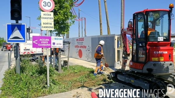 Saclay, campus urbain