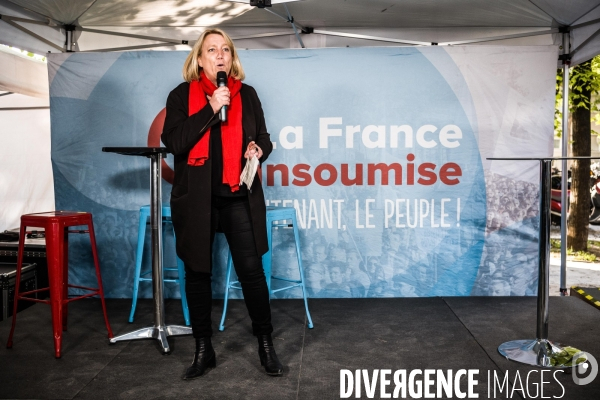 La France Insoumise fait la fête à Jean-Claude Juncker