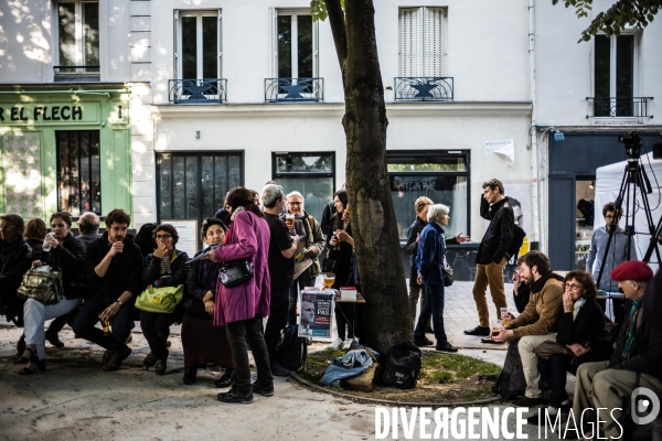 La France Insoumise fait la fête à Jean-Claude Juncker