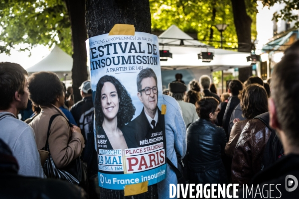 La France Insoumise fait la fête à Jean-Claude Juncker