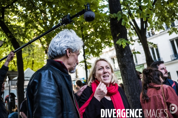 La France Insoumise fait la fête à Jean-Claude Juncker