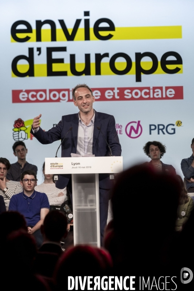 Elections Européennes : Meeting de Raphaël Gluksmann