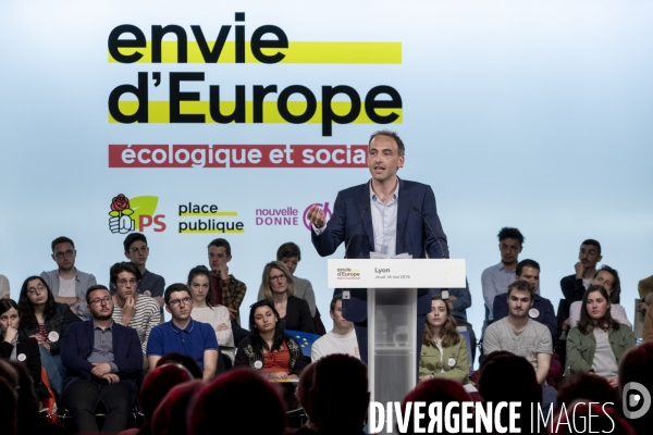 Elections Européennes : Meeting de Raphaël Gluksmann