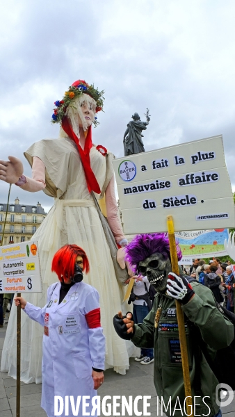 La Marche mondiale contre Monsanto/Bayer et pour la défense des abeilles