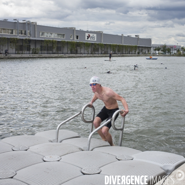 2eme edition de nage ton canal, a pantin.