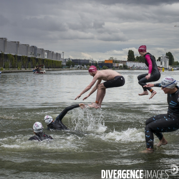 2eme edition de nage ton canal, a pantin.