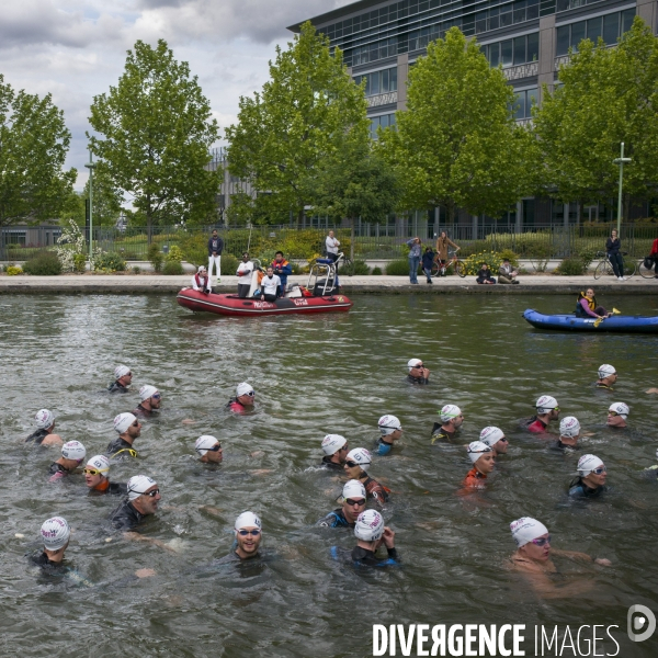 2eme edition de nage ton canal, a pantin.