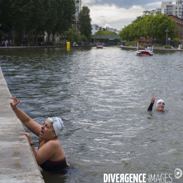 2eme edition de nage ton canal, a pantin.