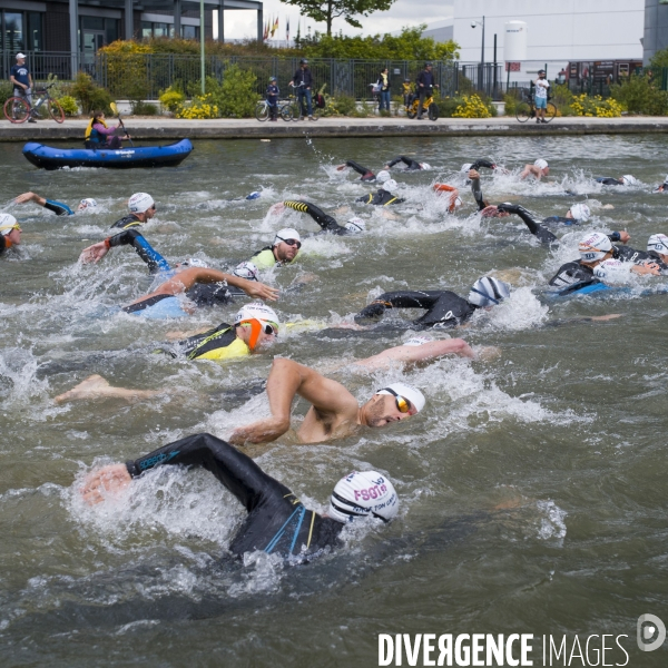 2eme edition de nage ton canal, a pantin.