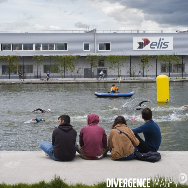 2eme edition de nage ton canal, a pantin.