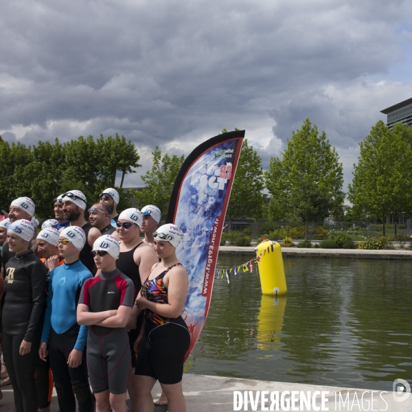 2eme edition de nage ton canal, a pantin.