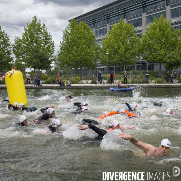 2eme edition de nage ton canal, a pantin.