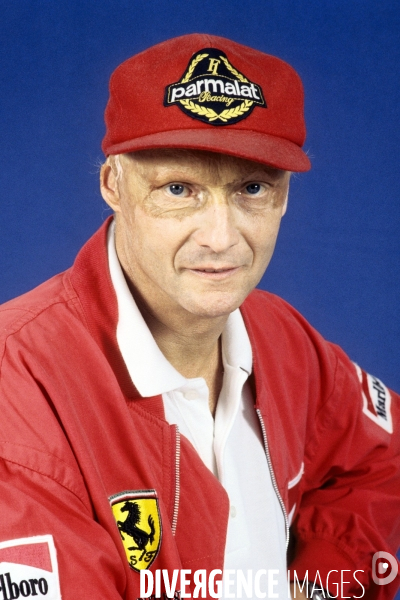 Niki Lauda. F1 Pilot.