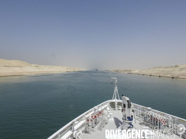 Nouveau canal de suez, egypte