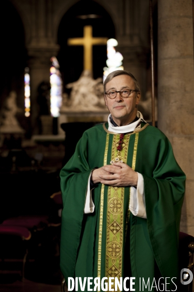 Monseigneur Patrick Chauvet- recteur de Notre-Dame de Paris - Exclusif