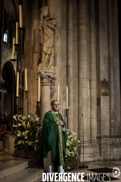 Monseigneur Patrick Chauvet- recteur de Notre-Dame de Paris - Exclusif