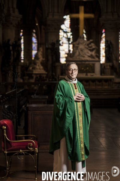 Monseigneur Patrick Chauvet- recteur de Notre-Dame de Paris - Exclusif