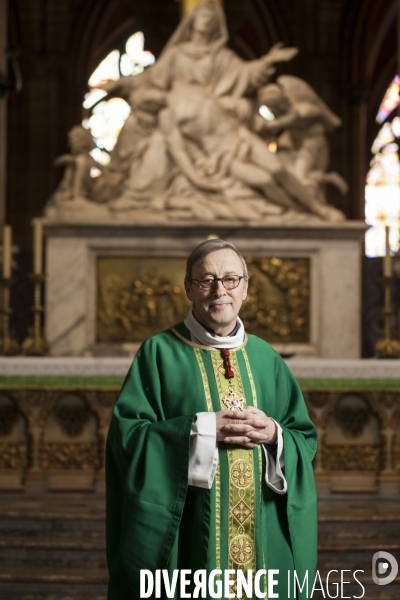 Monseigneur Patrick Chauvet- recteur de Notre-Dame de Paris - Exclusif