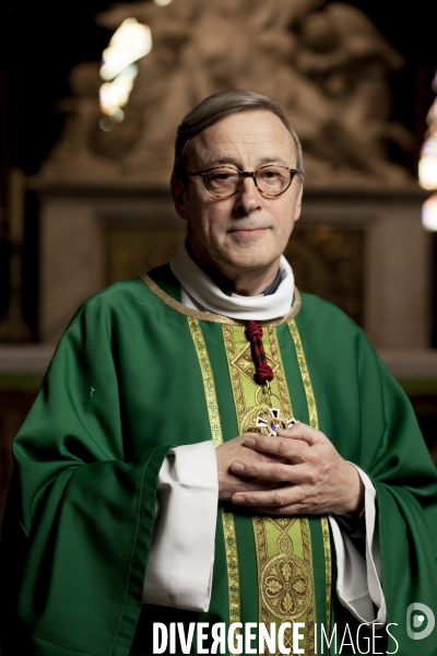 Monseigneur Patrick Chauvet- recteur de Notre-Dame de Paris - Exclusif