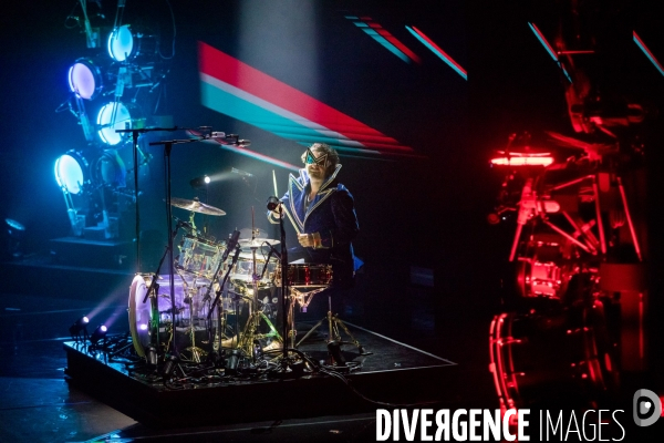 Des clowns au concert de M