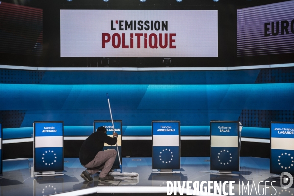 Débat de « L Emission politique » sur les européennes