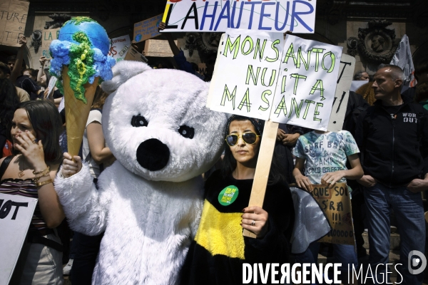 Manifestation des jeunes pour le climat Paris
