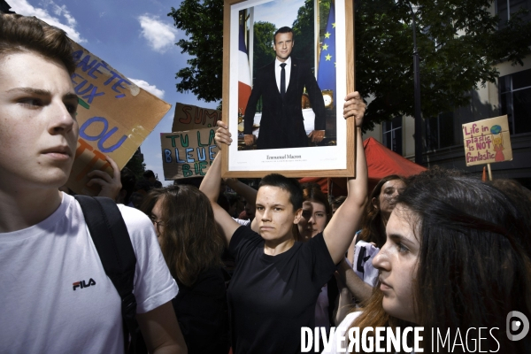 Manifestation des jeunes pour le climat Paris