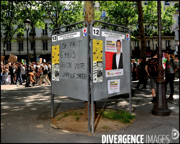 Greve mondiale pour le climat / Manifestation