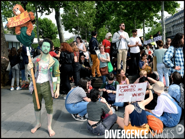 Greve mondiale pour le climat / Manifestation