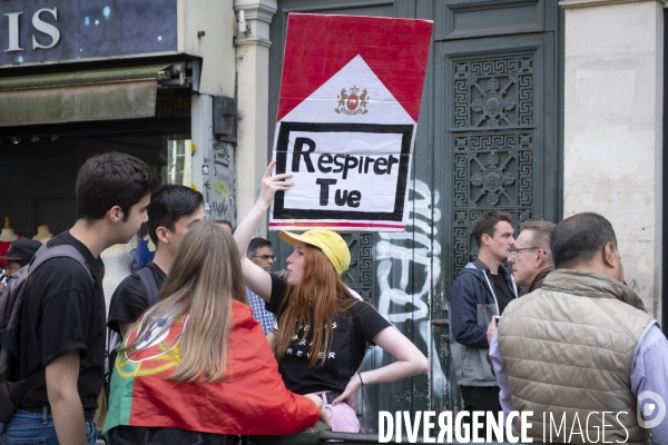 Les ados dans la rue pour la planète