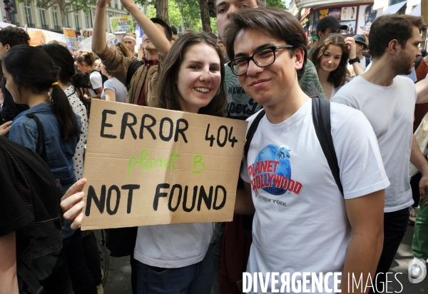 Manifestation de la Génération climat