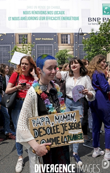 Manifestation de la Génération climat