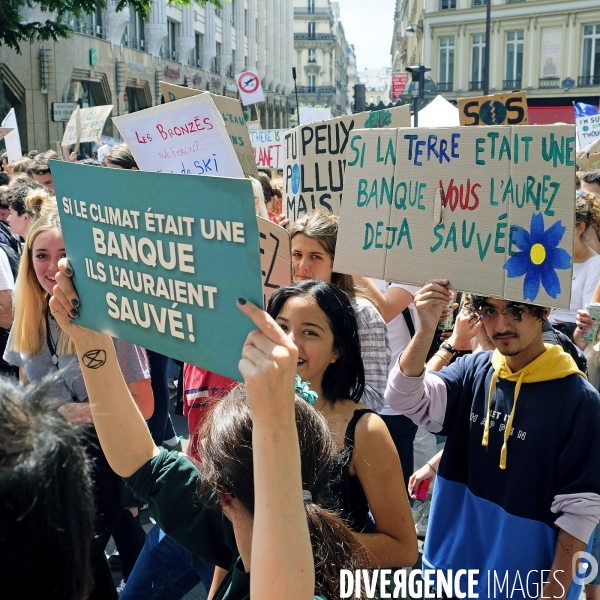 Manifestation de la Génération climat