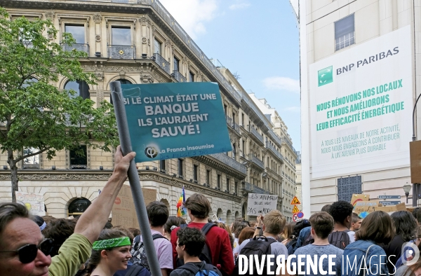 Manifestation de la Génération climat