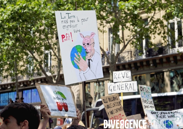 Manifestation de la Génération climat