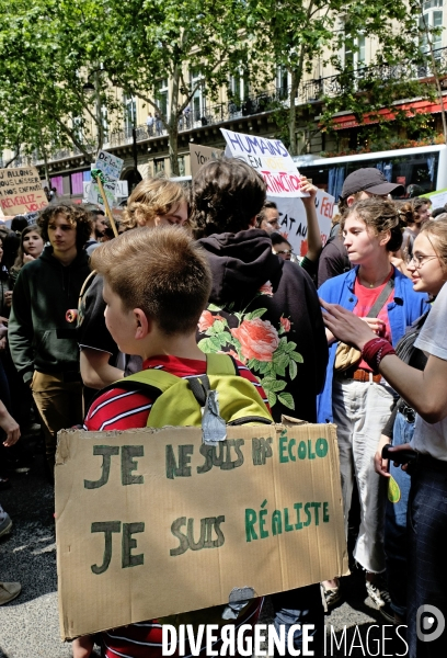 Manifestation de la Génération climat