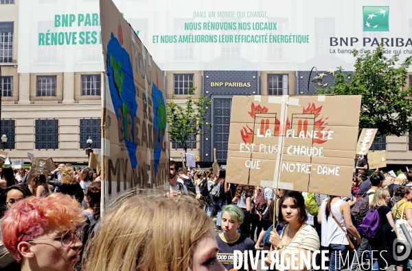 Manifestation de la Génération climat