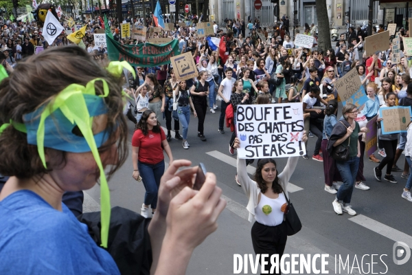 Manifestation de la Génération climat