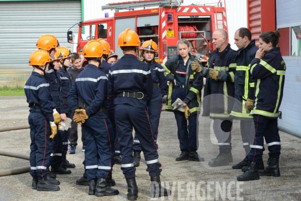 La Formation des Jeunes Sapeurs Pompiers