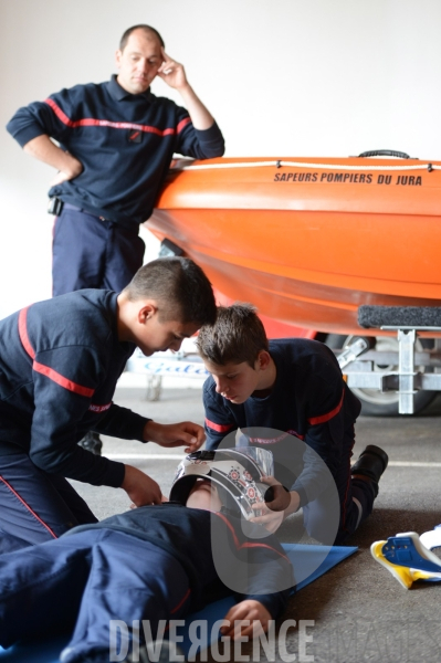 Formation des Jeunes Sapeurs Pompiers