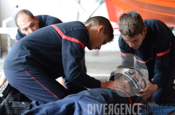 Formation des Jeunes Sapeurs Pompiers