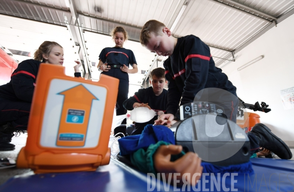 Formation des Jeunes Sapeurs Pompiers