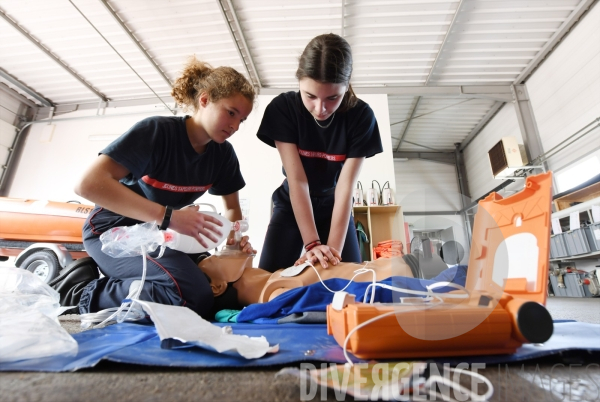 Formation des Jeunes Sapeurs Pompiers