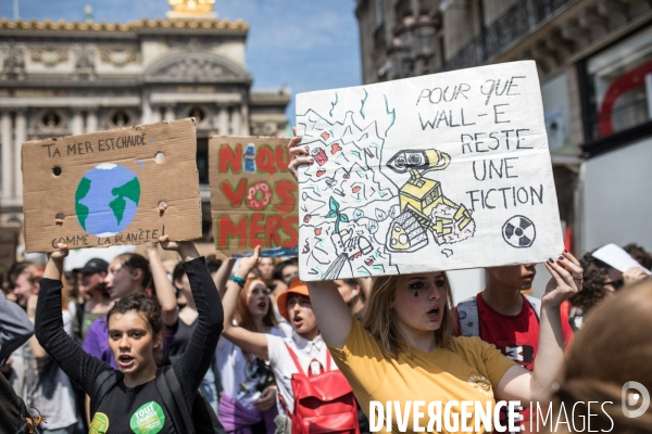 Grève mondiale pour le climat Paris