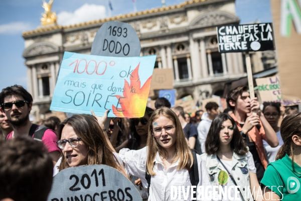 Grève mondiale pour le climat Paris