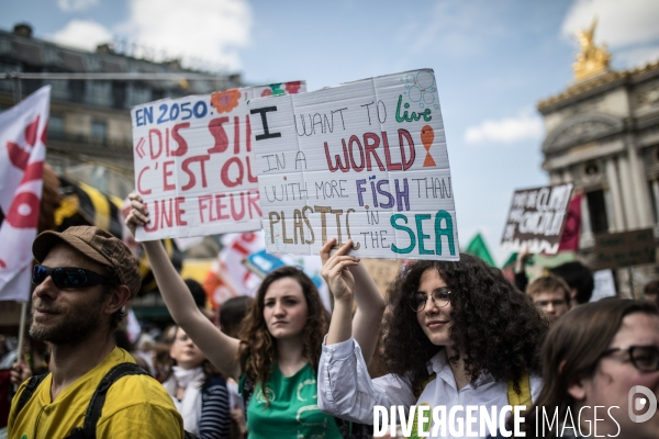 Grève mondiale pour le climat Paris