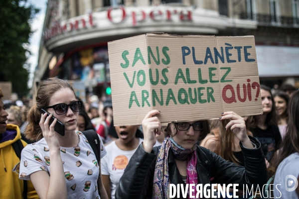 Grève mondiale pour le climat Paris