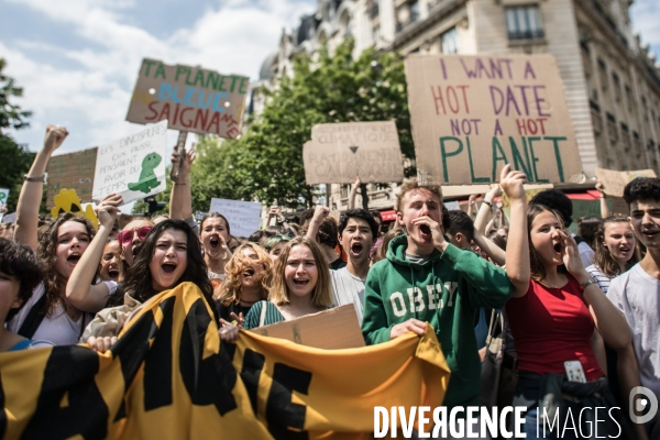 Grève mondiale pour le climat Paris