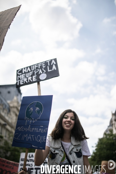 Grève mondiale pour le climat Paris