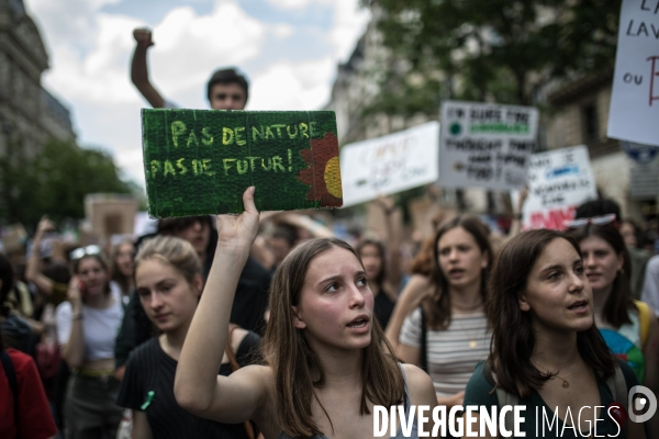 Grève mondiale pour le climat Paris